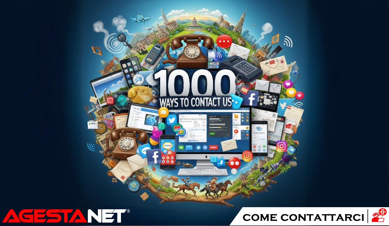 1000 modi per contattarci