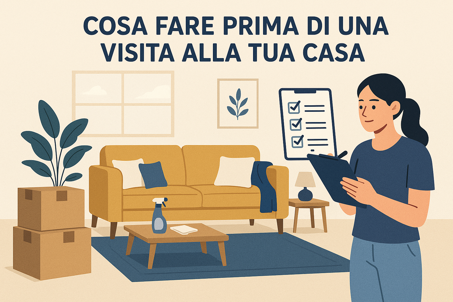 COSA FARE PRIMA DI UNA VISITA ALLA TUA CASA?