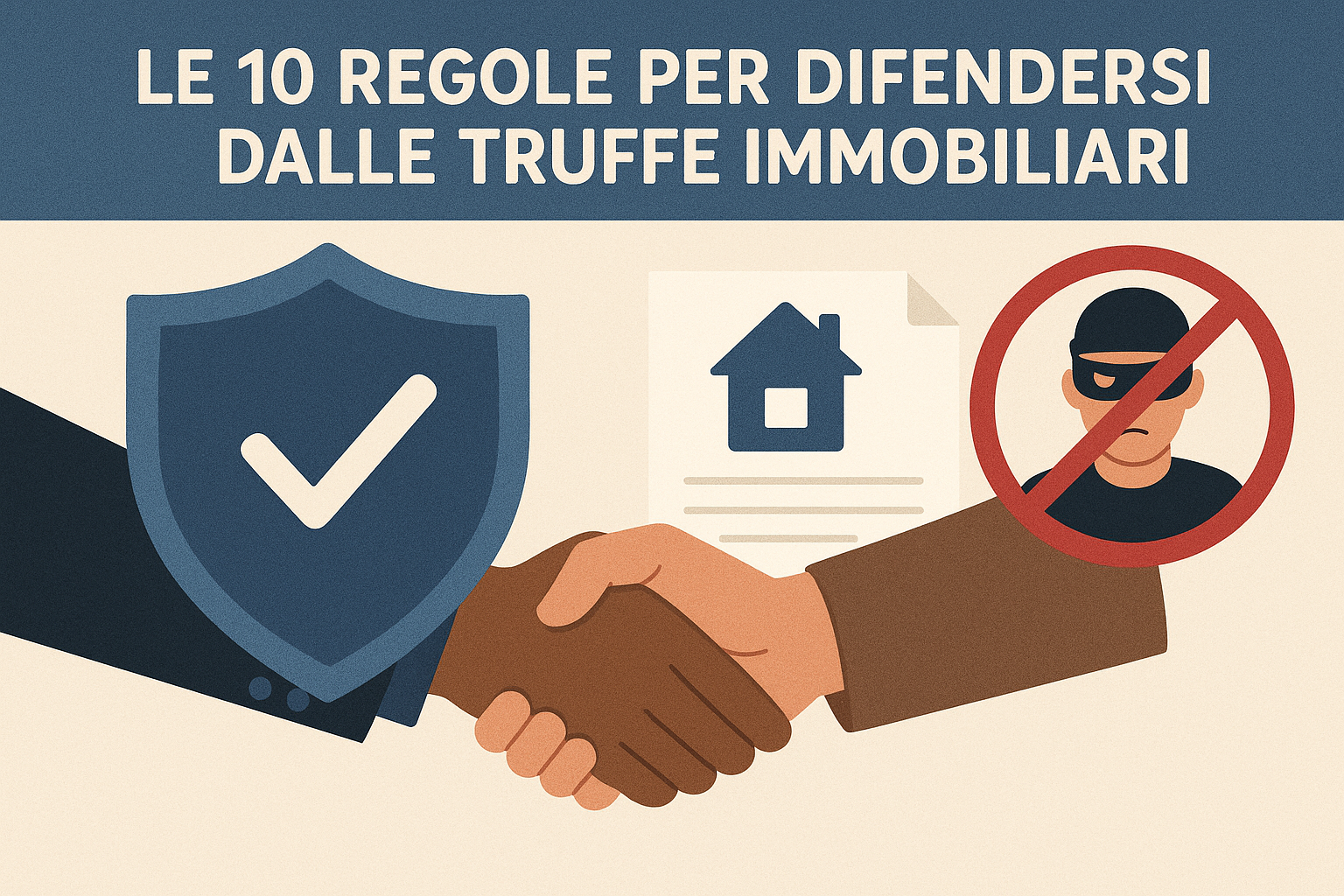LE 10 REGOLE PER DIFENDERSIDALLE TRUFFE IMMOBILIARI